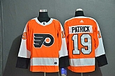 Flyers 19 Nolan Patrick Orange Adidas Jersey,baseball caps,new era cap wholesale,wholesale hats